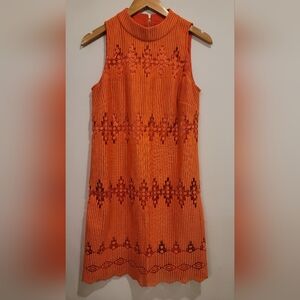 Sleeveless Eyelet‎ Dress Alex Marie Spring Feminine EUC